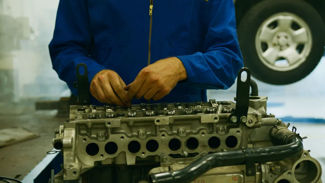 Reparación de motor